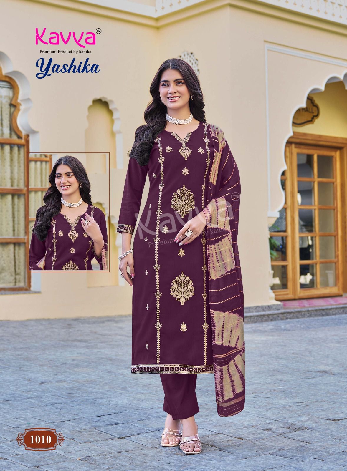 Yashika Vol 1 Kavya Vatican Readymade Pant Style Suits Wholesale Rate