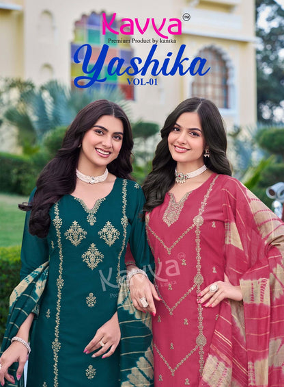 Yashika Vol 1 Kavya Vatican Readymade Pant Style Suits Wholesale Rate