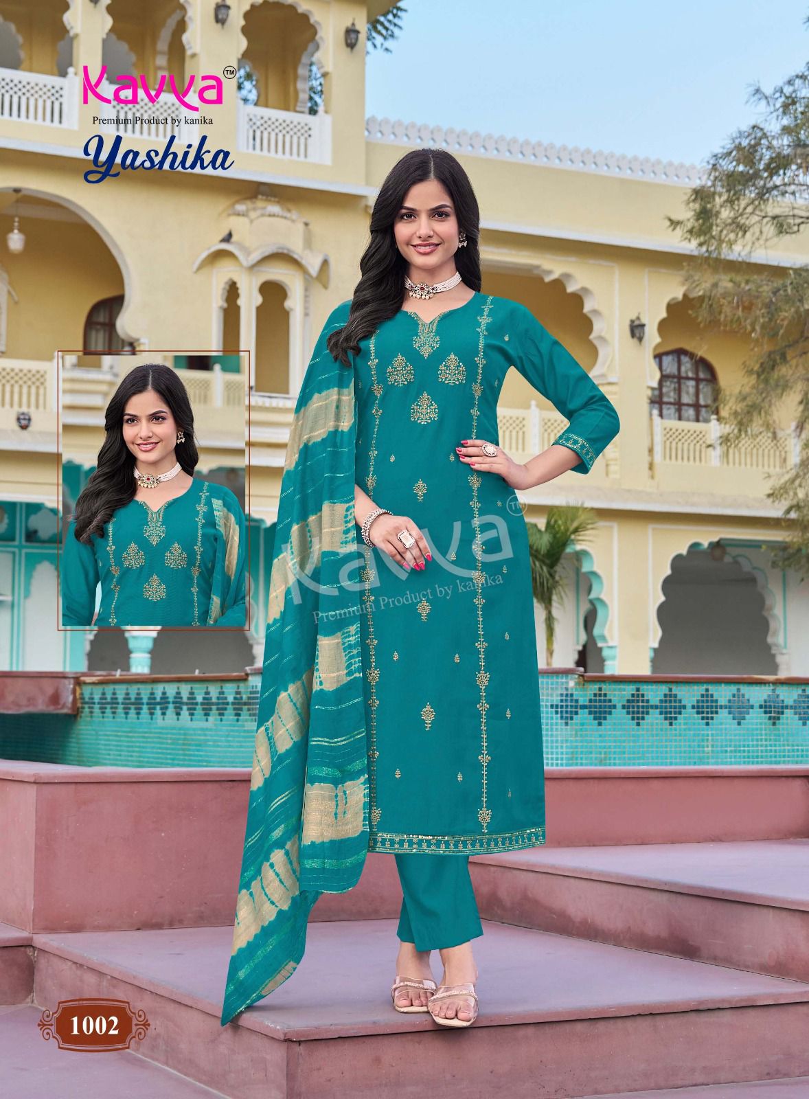 Yashika Vol 1 Kavya Vatican Readymade Pant Style Suits Wholesale Rate