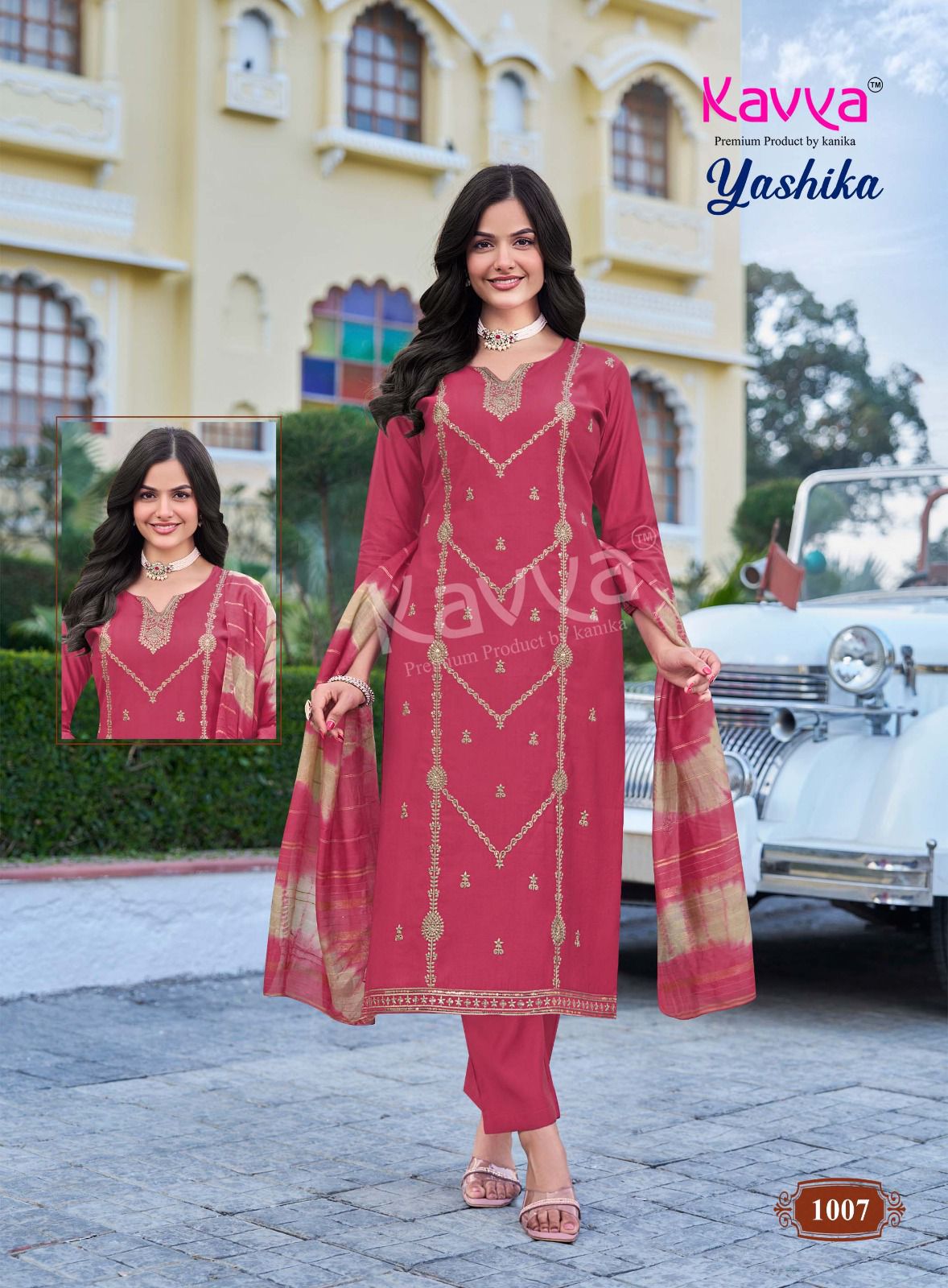 Yashika Vol 1 Kavya Vatican Readymade Pant Style Suits Wholesale Rate