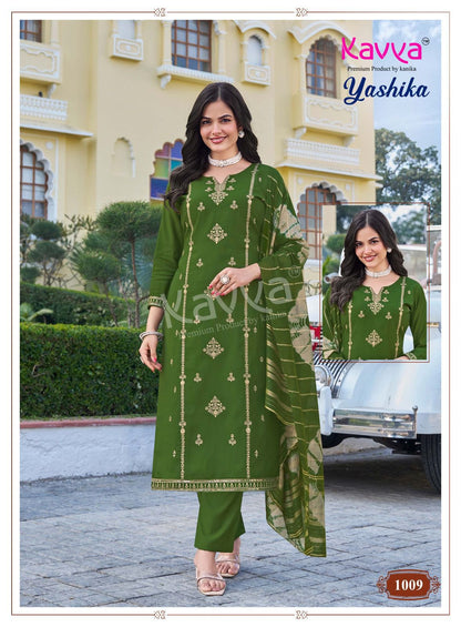 Yashika Vol 1 Kavya Vatican Readymade Pant Style Suits Wholesale Rate