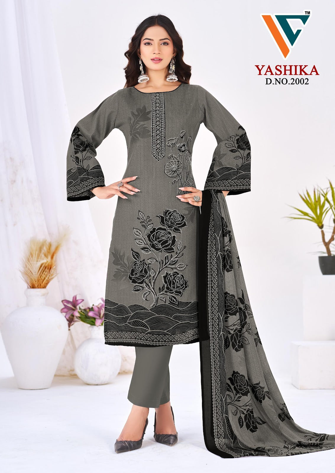 Yashika Vol 2 Vandana Creation Mix Cotton Karachi Salwar Suits Wholesale Price