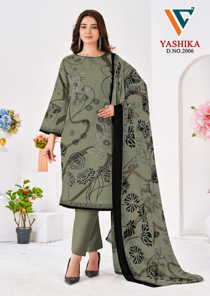 Yashika Vol 2 Vandana Creation Mix Cotton Karachi Salwar Suits Wholesale Price