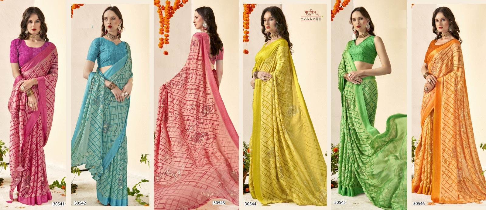 Yashtika Vallabhi Prints Brasso Sarees Exporter