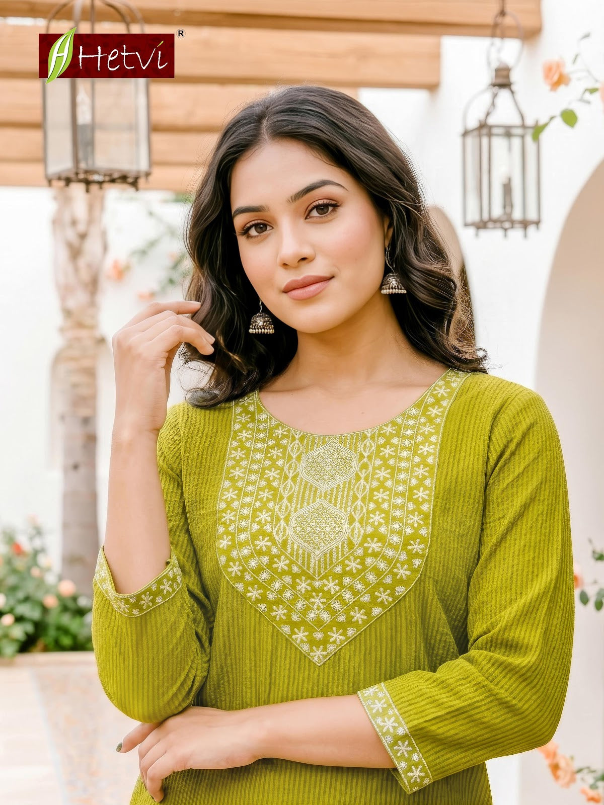 Yashvi Hetvi Cotton Kurti Pant Set Supplier Gujarat
