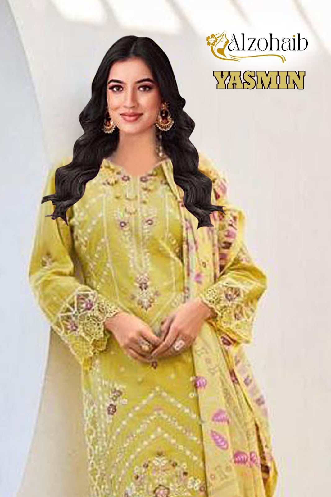 Yasmin Al Zohaib Cotton Karachi Salwar Suits Exporter India