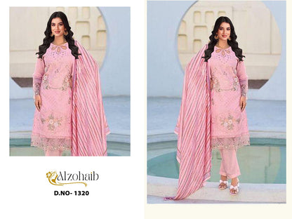 Yasmin Al Zohaib Cotton Karachi Salwar Suits Exporter India