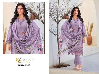 Yasmin Al Zohaib Cotton Karachi Salwar Suits Exporter India