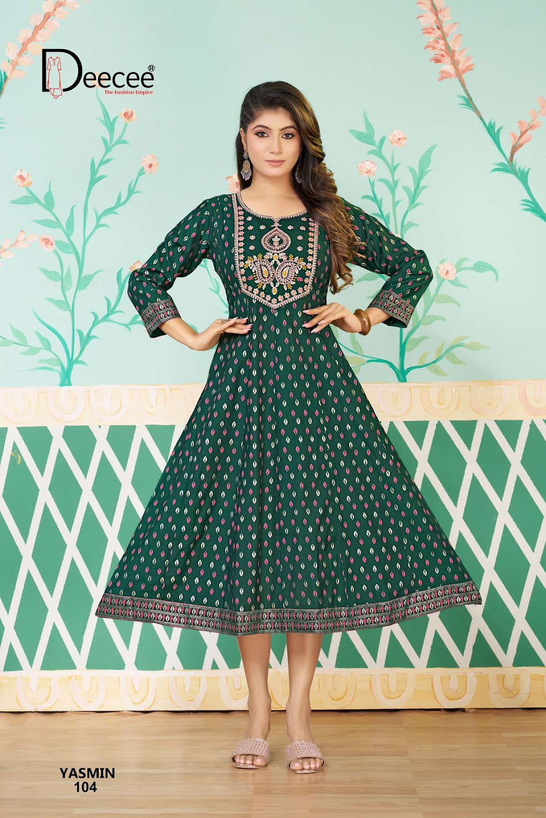 Yasmin Deecee Vatican Anarkali Kurtis Wholesaler Ahmedabad