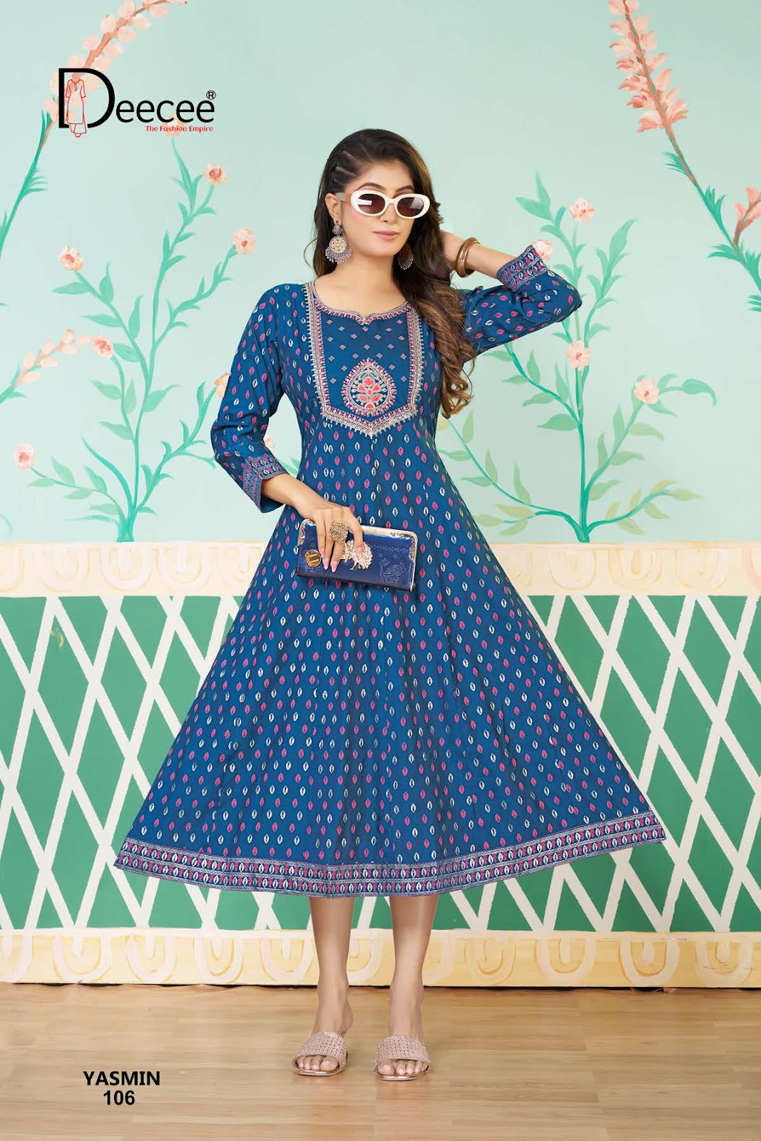 Yasmin Deecee Vatican Anarkali Kurtis Wholesaler Ahmedabad