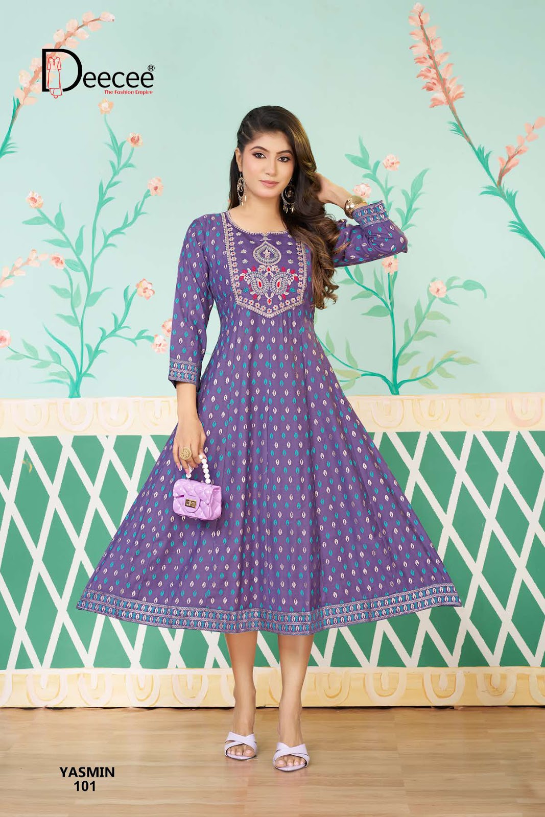 Yasmin Deecee Vatican Anarkali Kurtis Wholesaler Ahmedabad