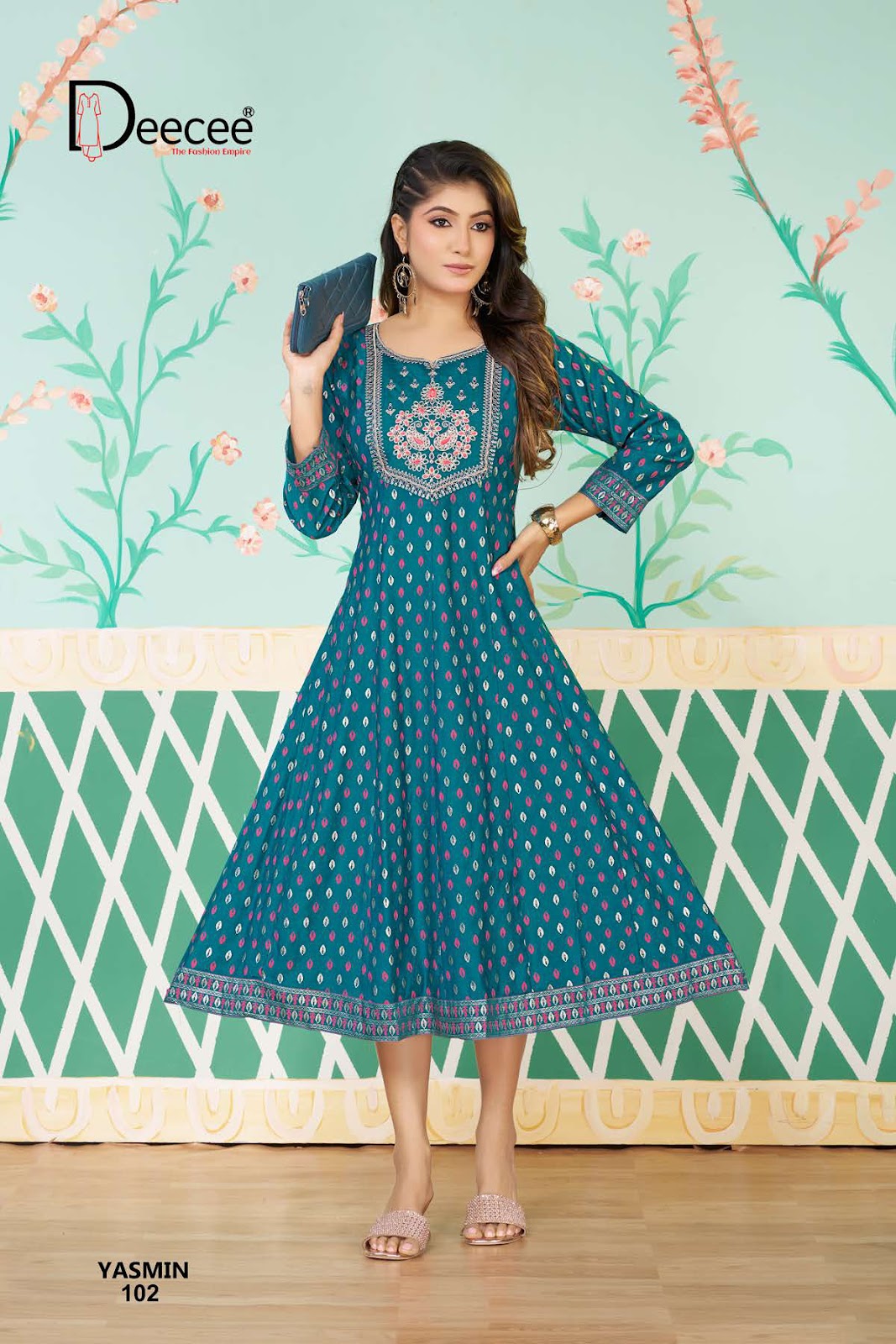 Yasmin Deecee Vatican Anarkali Kurtis Wholesaler Ahmedabad