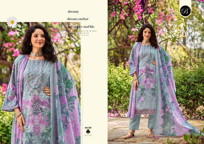 Yasmin Vol 3 Belliza Designer Studio Cotton Karachi Salwar Suits Supplier Ahmedabad