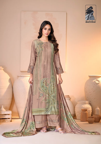 Yasna Sahiba Pashmina Suits Wholesale Price