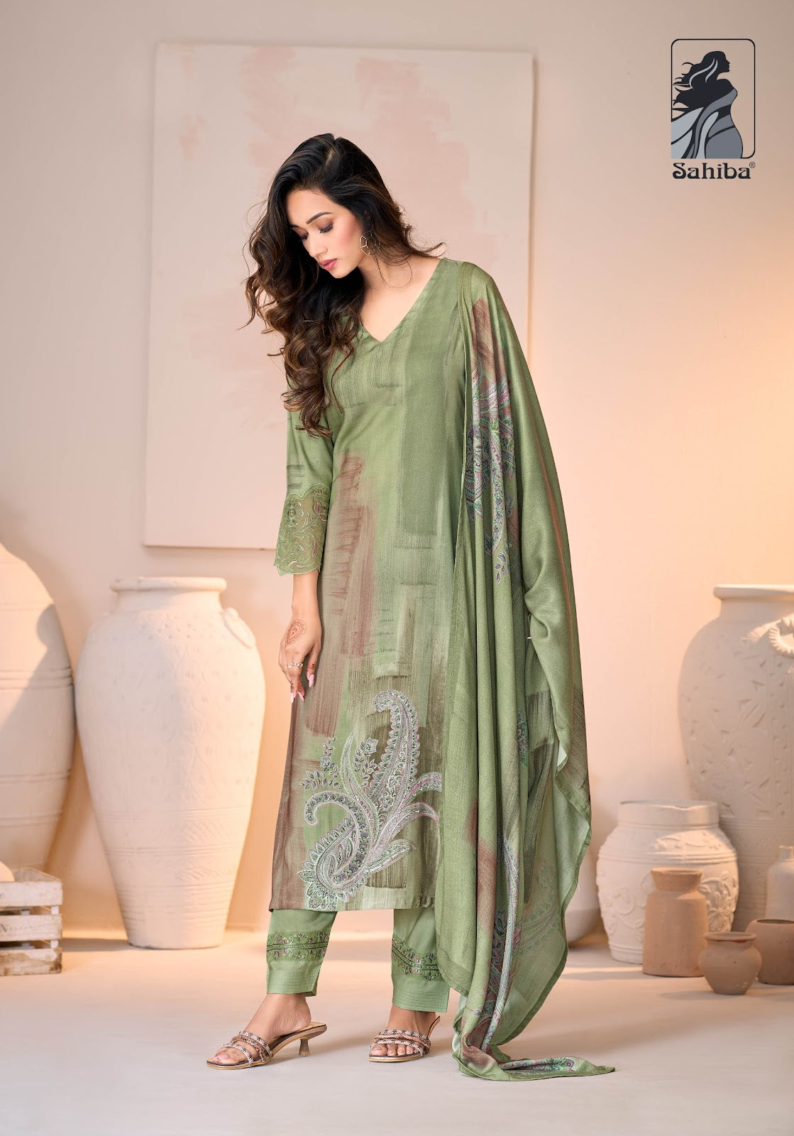 Yasna Sahiba Pashmina Suits Wholesale Price
