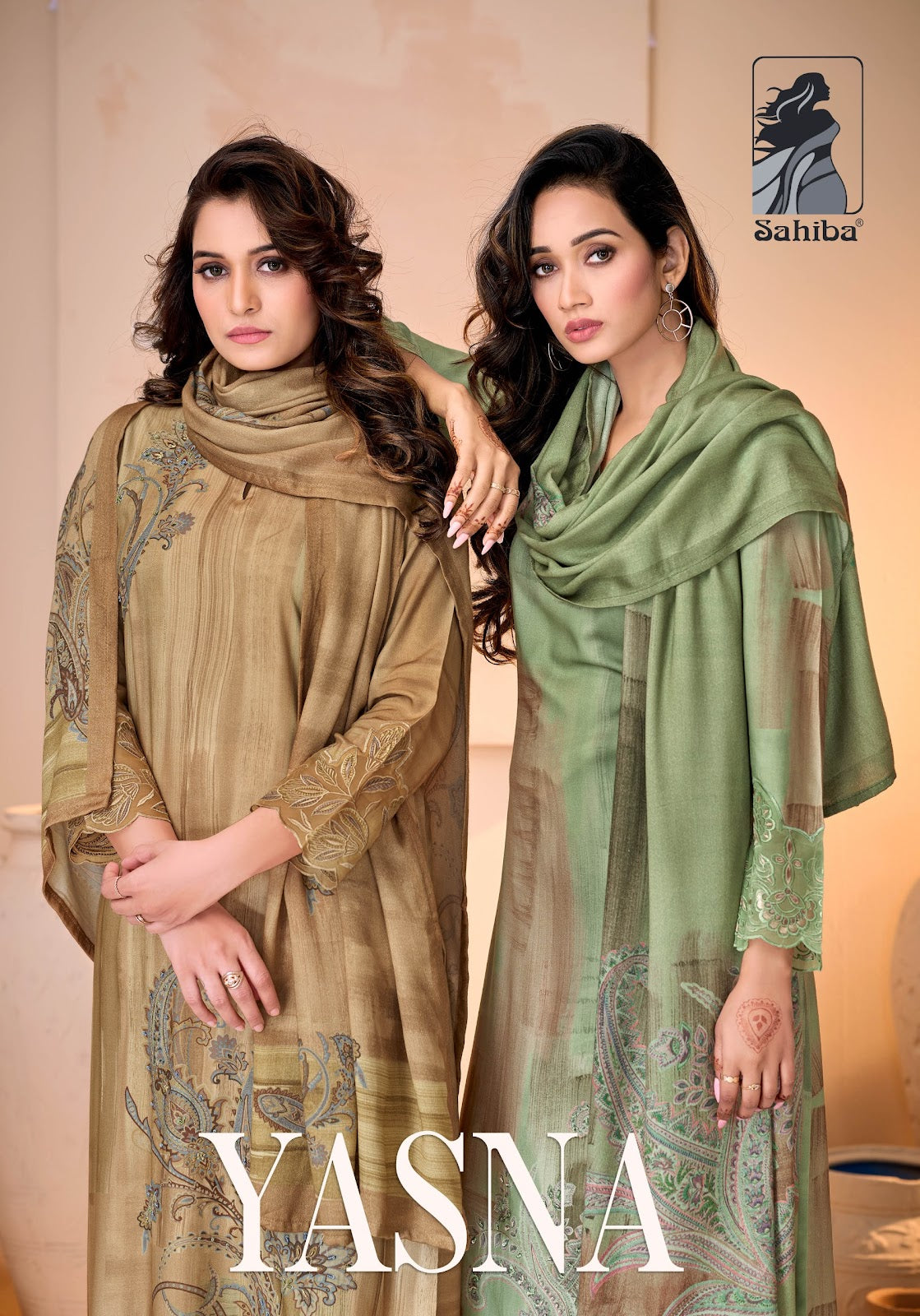 Yasna Sahiba Pashmina Suits Wholesale Price