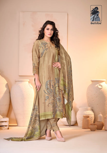 Yasna Sahiba Pashmina Suits Wholesale Price