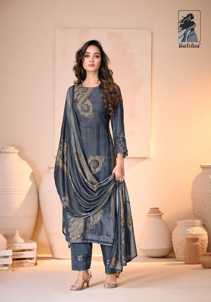 Yasna Sahiba Pashmina Suits Wholesale Price