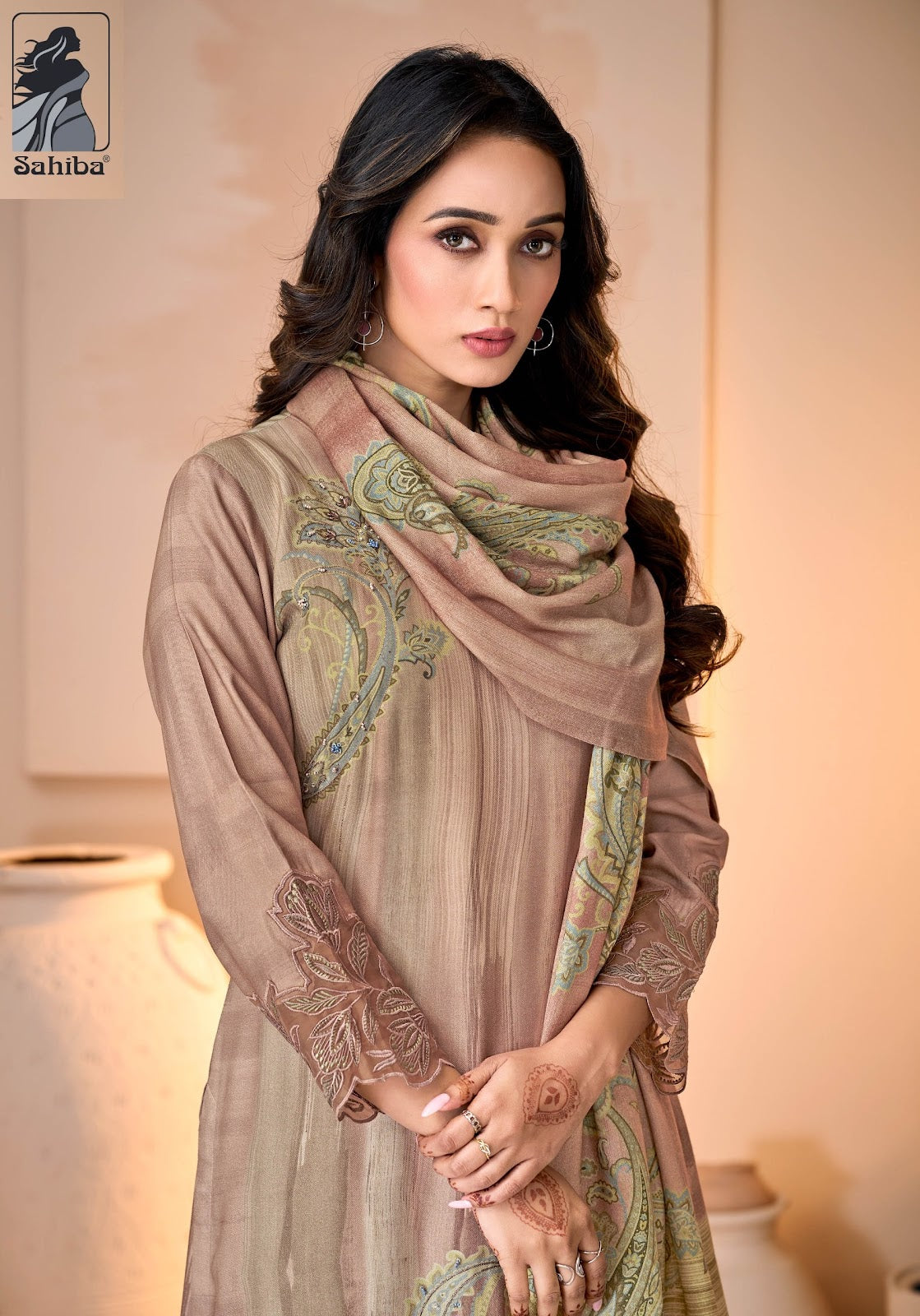 Yasna Sahiba Pashmina Suits Wholesale Price