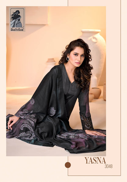 Yasna Sahiba Pashmina Suits Wholesale Price