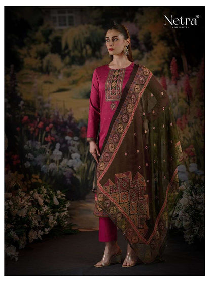 Yati Netra Premium Cotton Pant Style Suits Manufacturer Ahmedabad