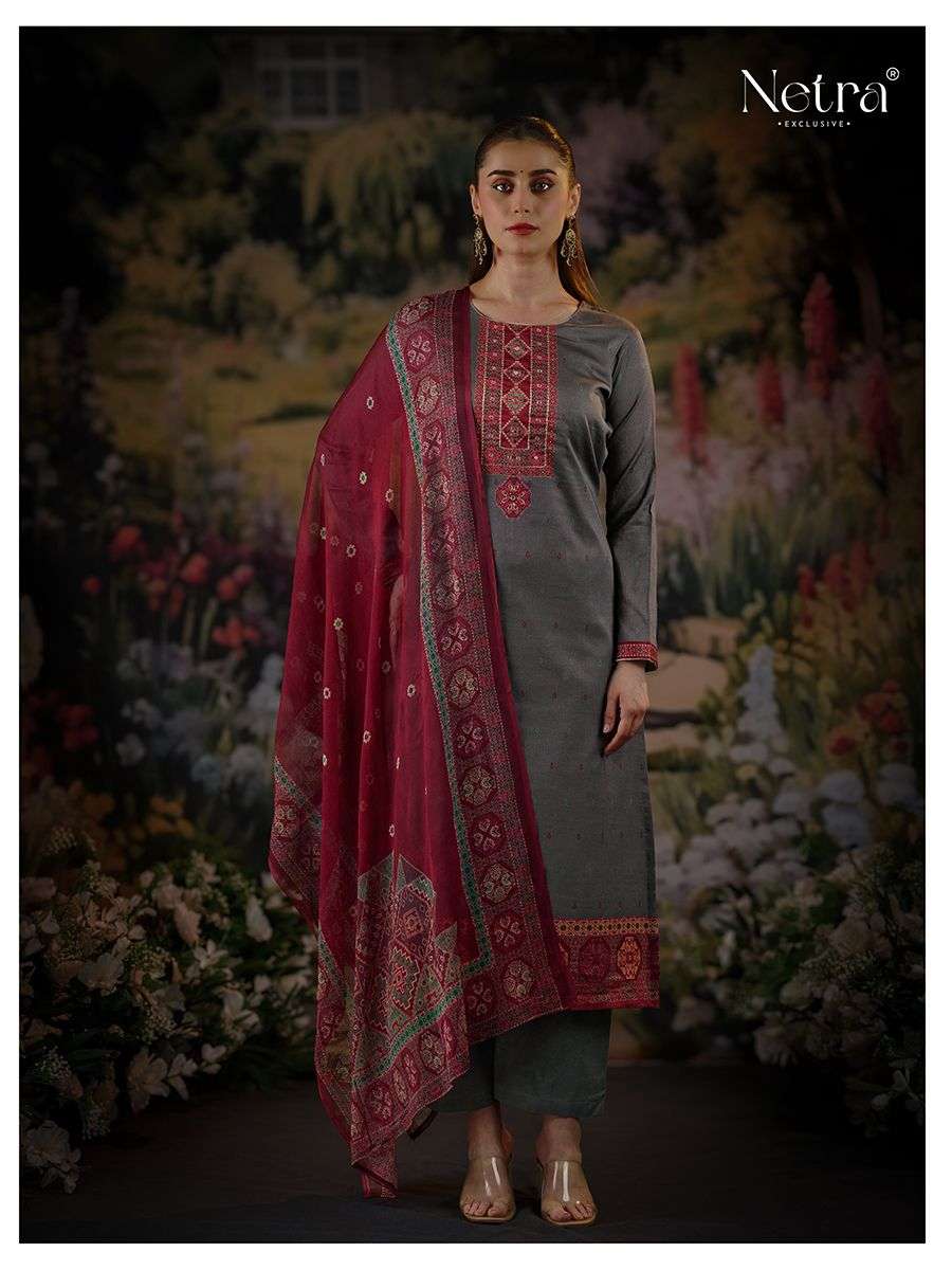 Yati Netra Premium Cotton Pant Style Suits Manufacturer Ahmedabad