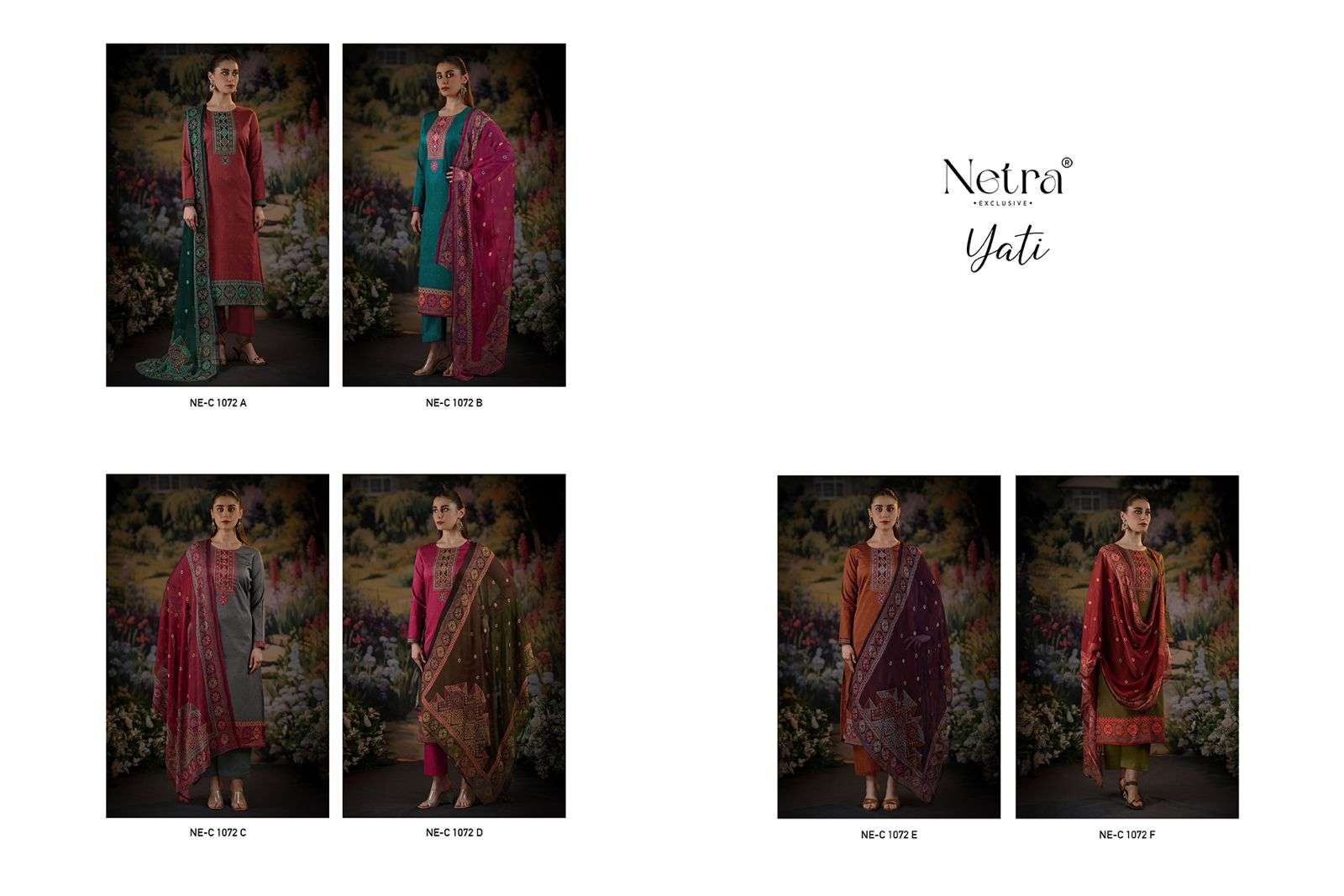 Yati Netra Premium Cotton Pant Style Suits Manufacturer Ahmedabad