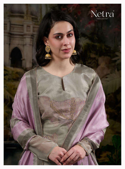 Yaxi Netra Bemberg Pant Style Suits Manufacturer