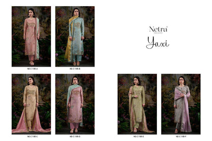 Yaxi Netra Bemberg Pant Style Suits Manufacturer