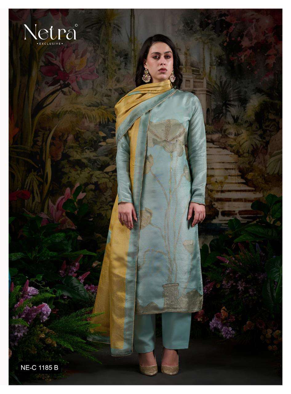 Yaxi Netra Bemberg Pant Style Suits Manufacturer