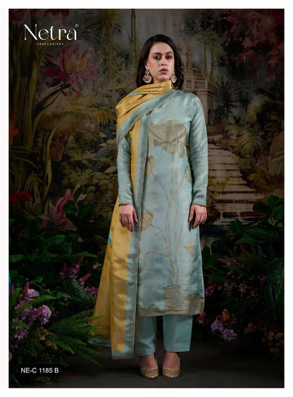 Yaxi Netra Bemberg Pant Style Suits Manufacturer