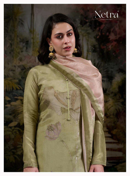 Yaxi Netra Bemberg Pant Style Suits Manufacturer