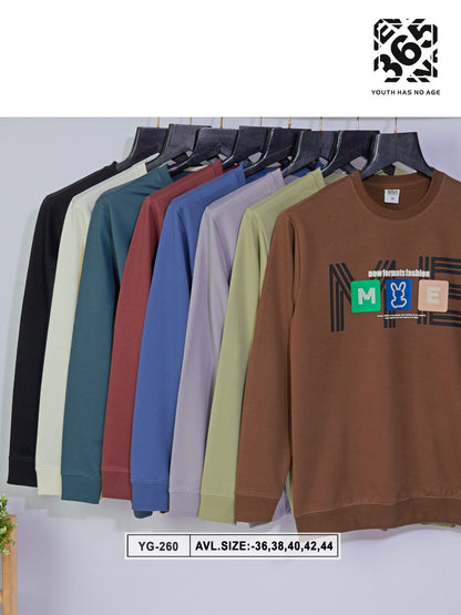 Yg-260 365 Label Looper Mens Tshirts Exporter India