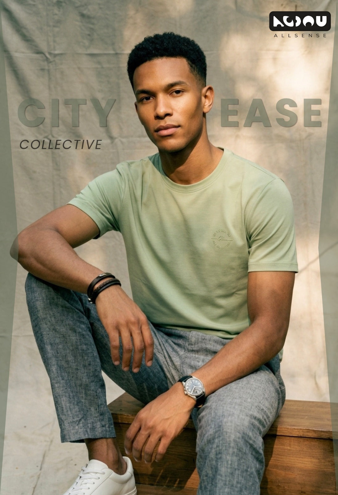 Yg 302 Allsense Tencil Lycra Mens Tshirts Exporter India
