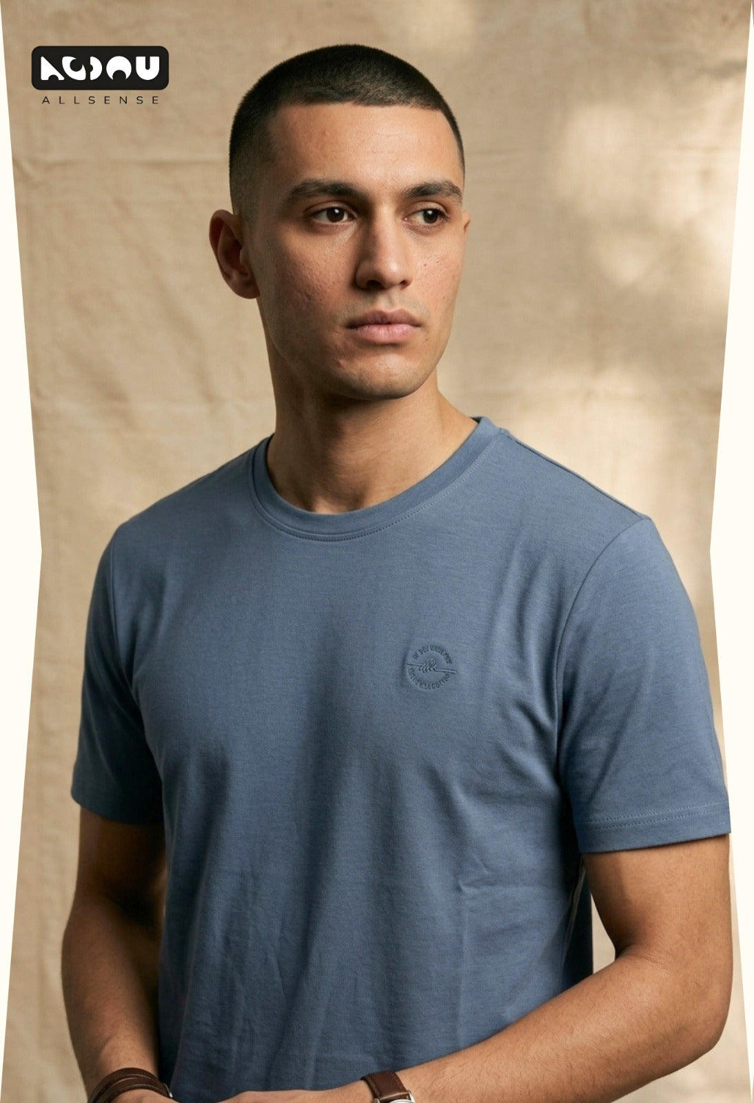 Yg 302 Allsense Tencil Lycra Mens Tshirts Exporter India