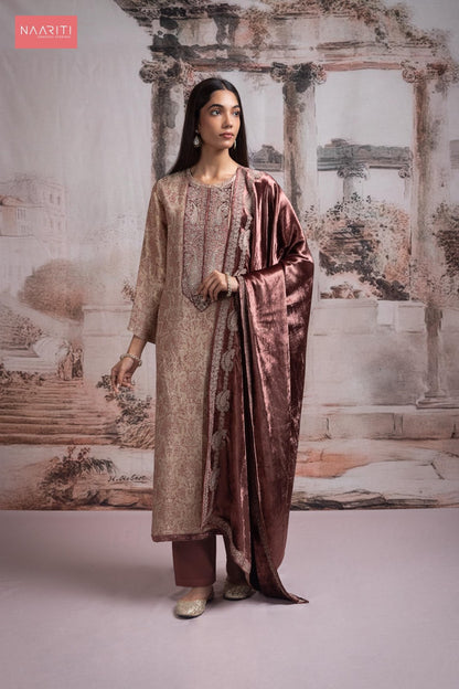 Yora Naariti Velvet Suits Wholesaler