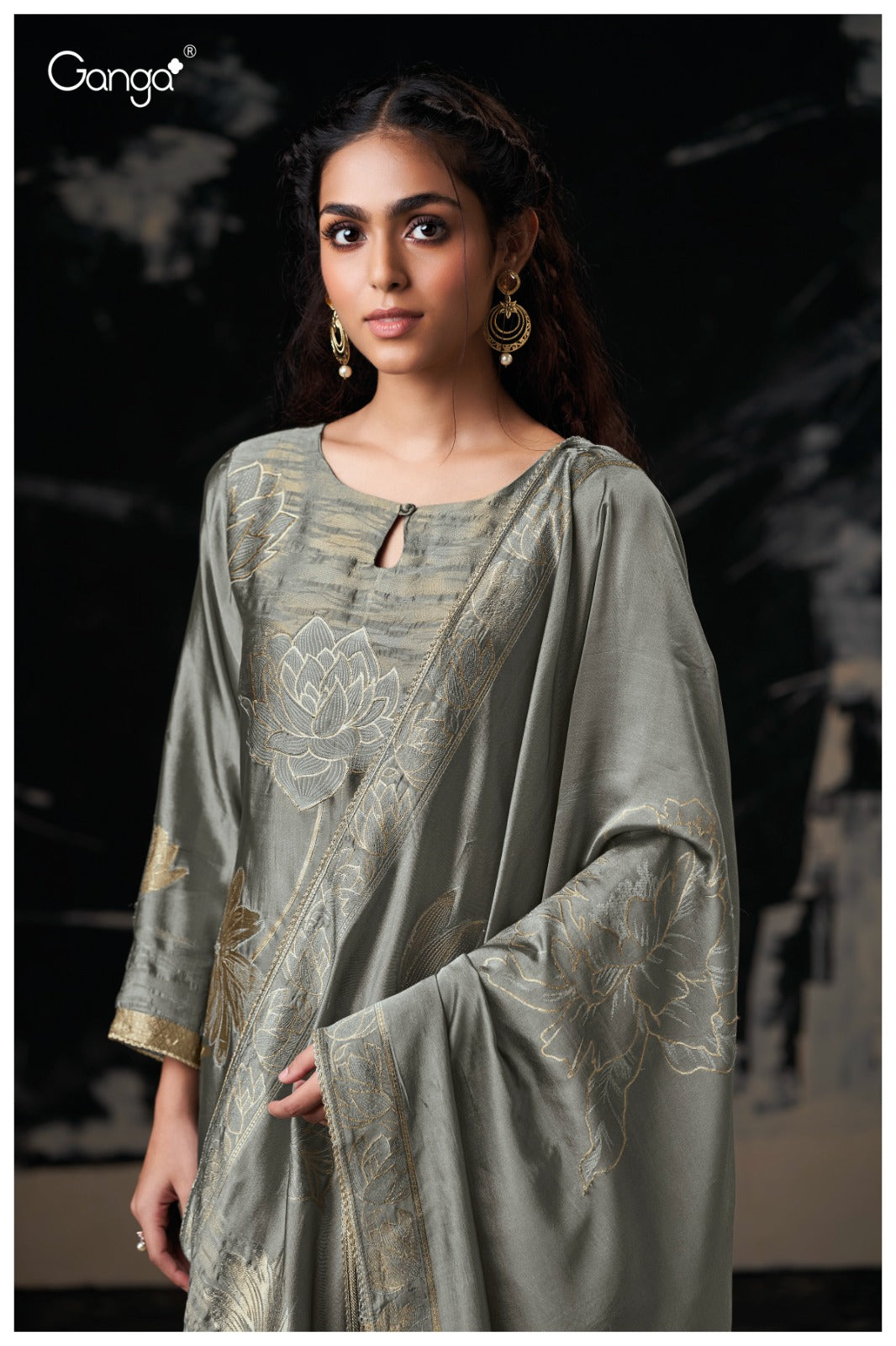 Yorie 4069 Ganga Premium Viscose Plazzo Style Suits Manufacturer Ahmedabad