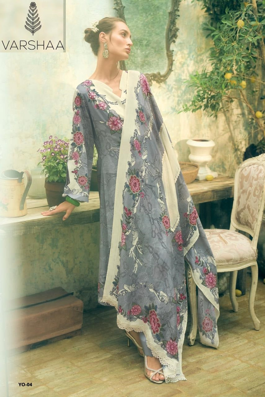 You Are The One Varshaa Swiss Pant Style Suits Wholesaler Ahmedabad