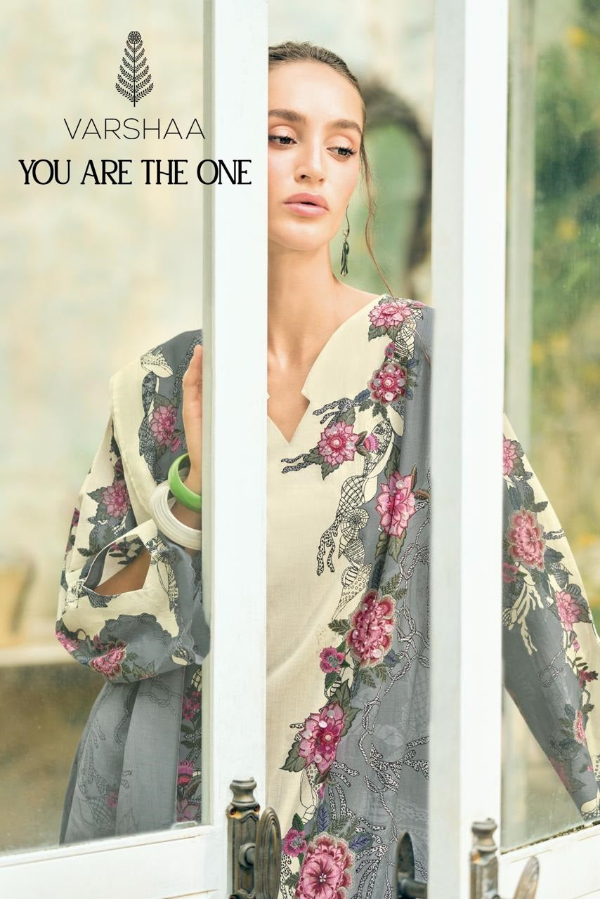 You Are The One Varshaa Swiss Pant Style Suits Wholesaler Ahmedabad