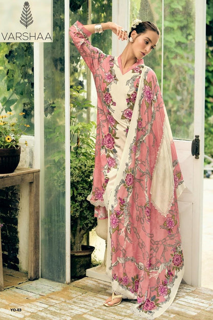 You Are The One Varshaa Swiss Pant Style Suits Wholesaler Ahmedabad