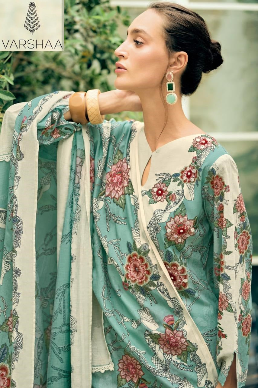 You Are The One Varshaa Swiss Pant Style Suits Wholesaler Ahmedabad