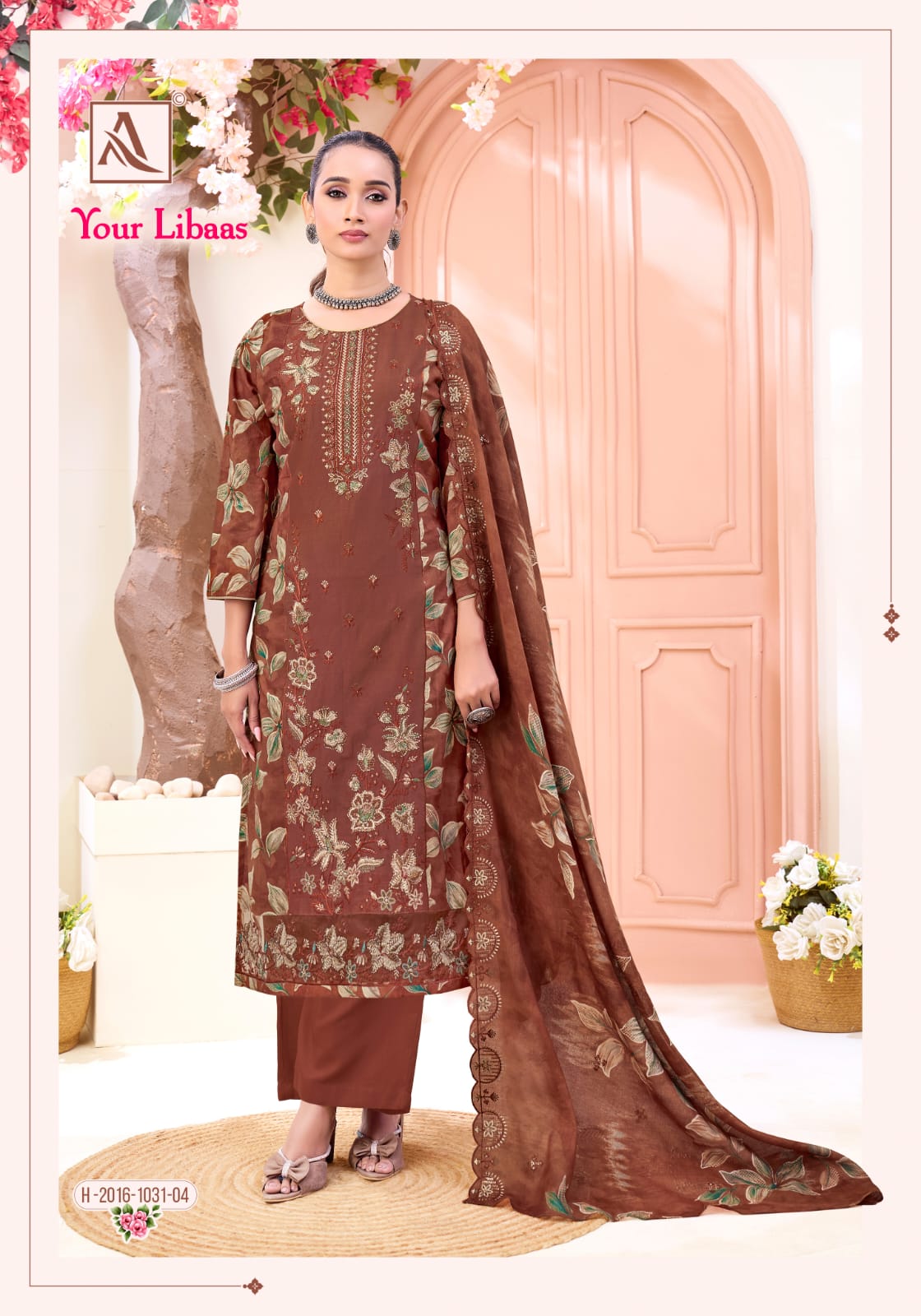 Your Libaas Alok Cambric Cotton Karachi Salwar Suits Exporter Gujarat