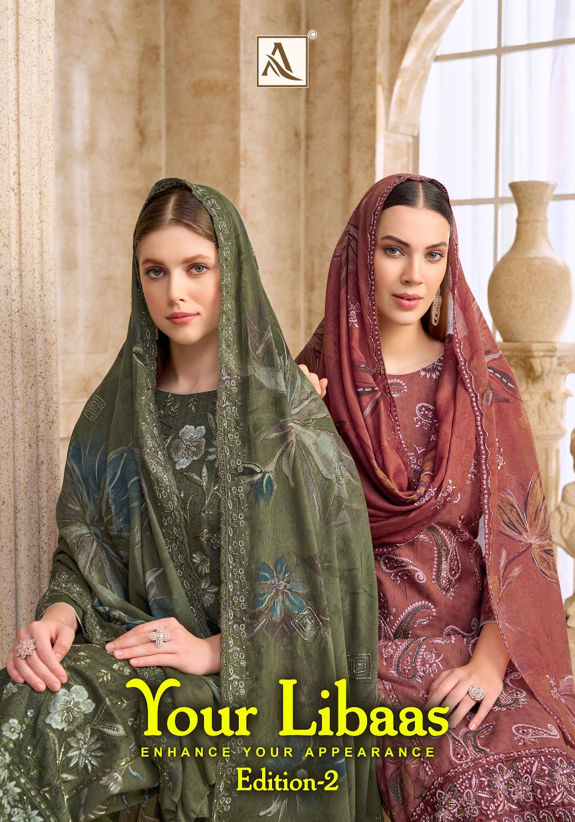 Your Libaas Edition 2 Alok Cambric Cotton Karachi Salwar Suits Supplier