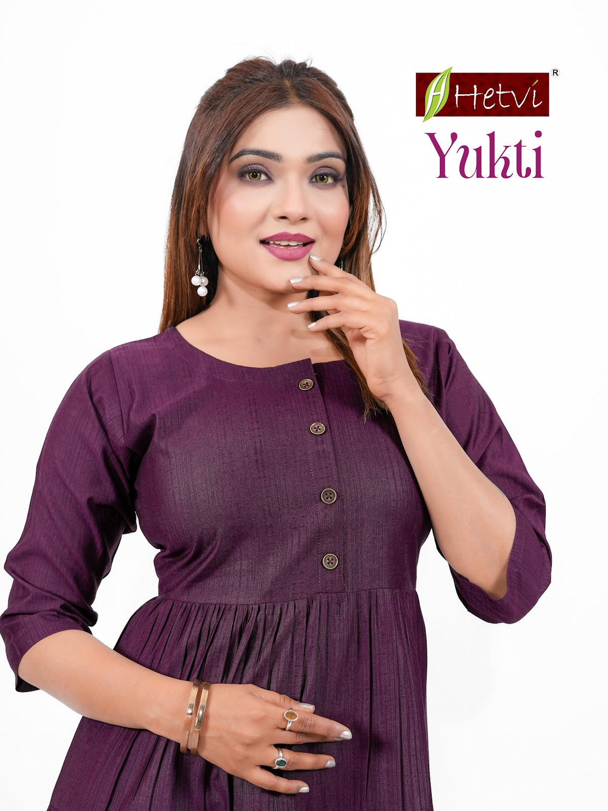 Yukti Hetvi Reyon Fancy Tops Wholesale