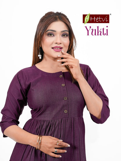 Yukti Hetvi Reyon Fancy Tops Wholesale