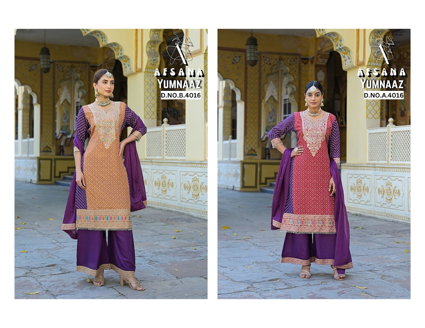 Yumnaaz Afsana Viscose Readymade Plazzo Style Suits Wholesaler India