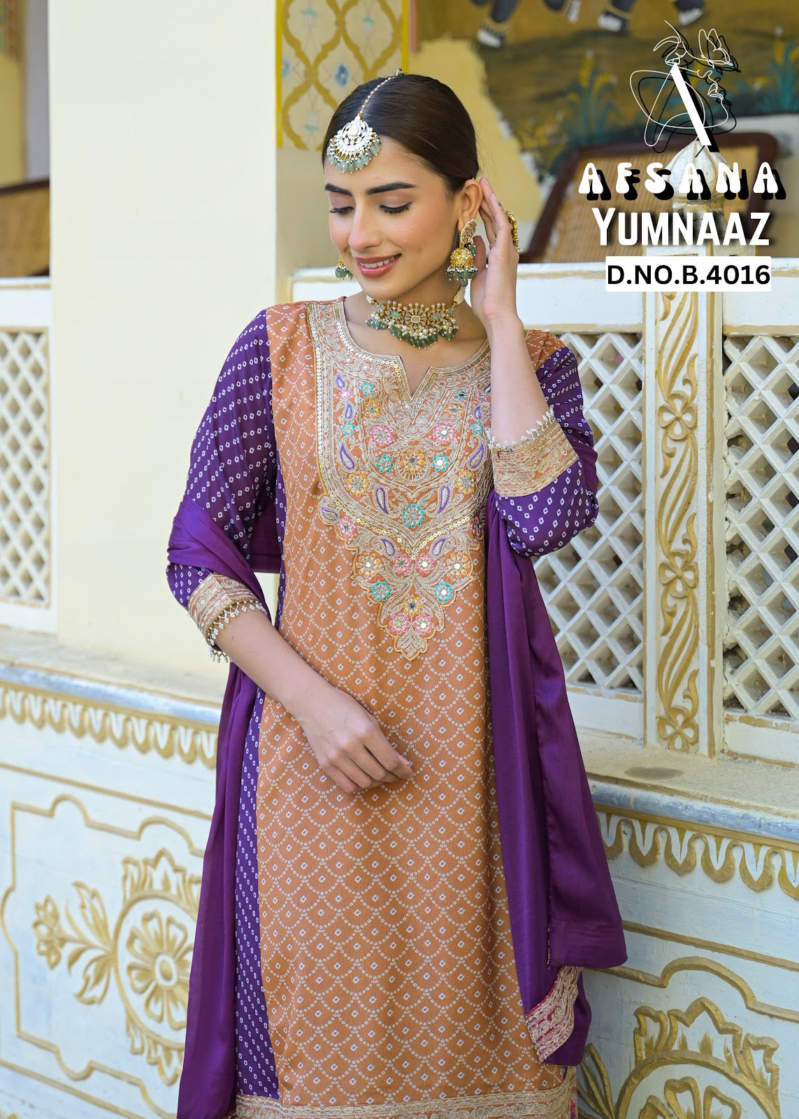 Yumnaaz Afsana Viscose Readymade Plazzo Style Suits Wholesaler India