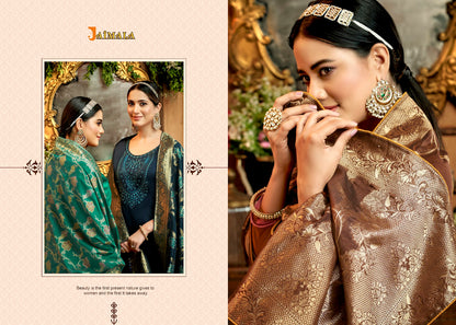 Yuvika Edition 3 Jaimala Pure Zam Plazzo Style Suits Exporter Ahmedabad