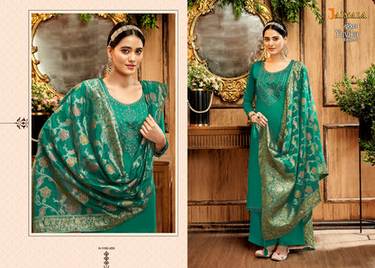 Yuvika Edition 3 Jaimala Pure Zam Plazzo Style Suits Exporter Ahmedabad