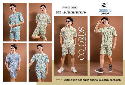 Z 109 Scorpio Aop Boys Co Ord Set Wholesale Price